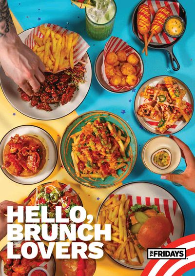 T.G.I. Friday's catalogue in Guildford | Hello, Brunch Lovers | 06/08/2024 - 31/10/2024