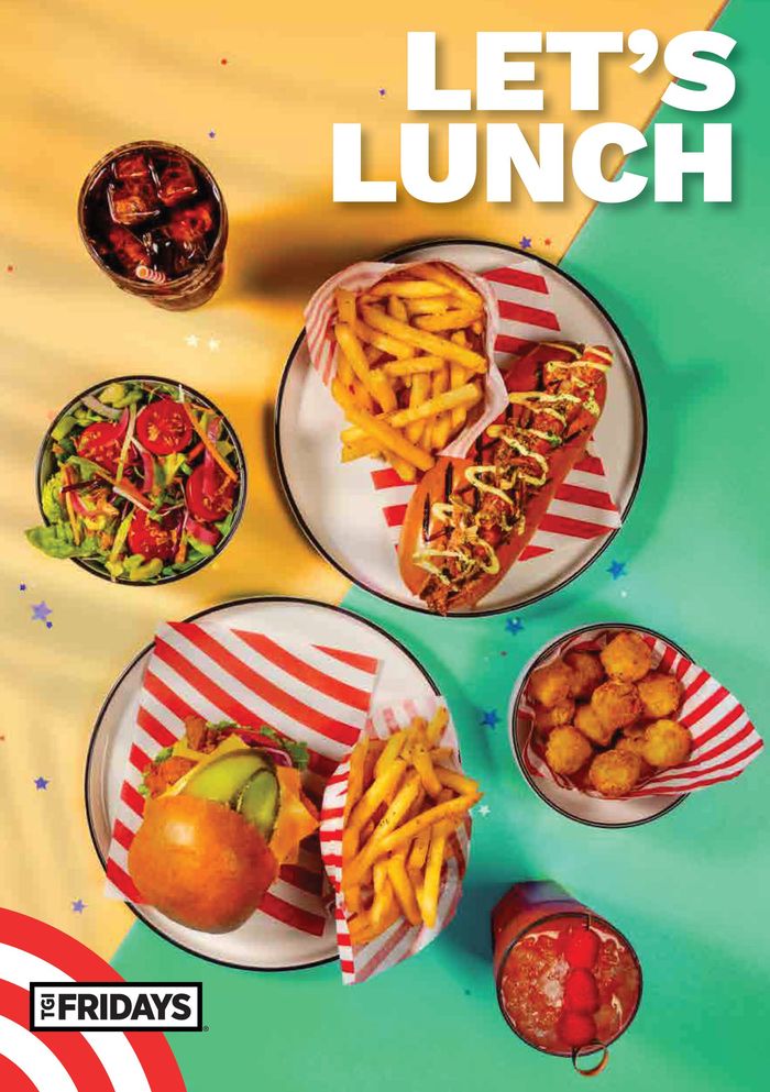 T.G.I. Friday's catalogue in Guildford | Let’s Lunch | 06/08/2024 - 31/10/2024