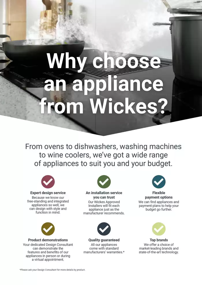 Wickes catalogue in London | Appliances | 07/08/2024 - 31/12/2024