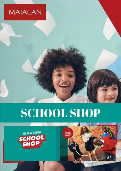 Clothes, Shoes & Accessories offers in Southsea | School Shop in Matalan | 12/08/2024 - 08/09/2024