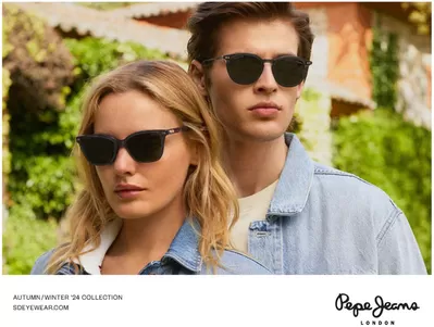 Clothes, Shoes & Accessories offers in Irlam | Autumn/Winter 2024 Eyewear Collection in Pepe Jeans | 01/09/2024 - 28/02/2025