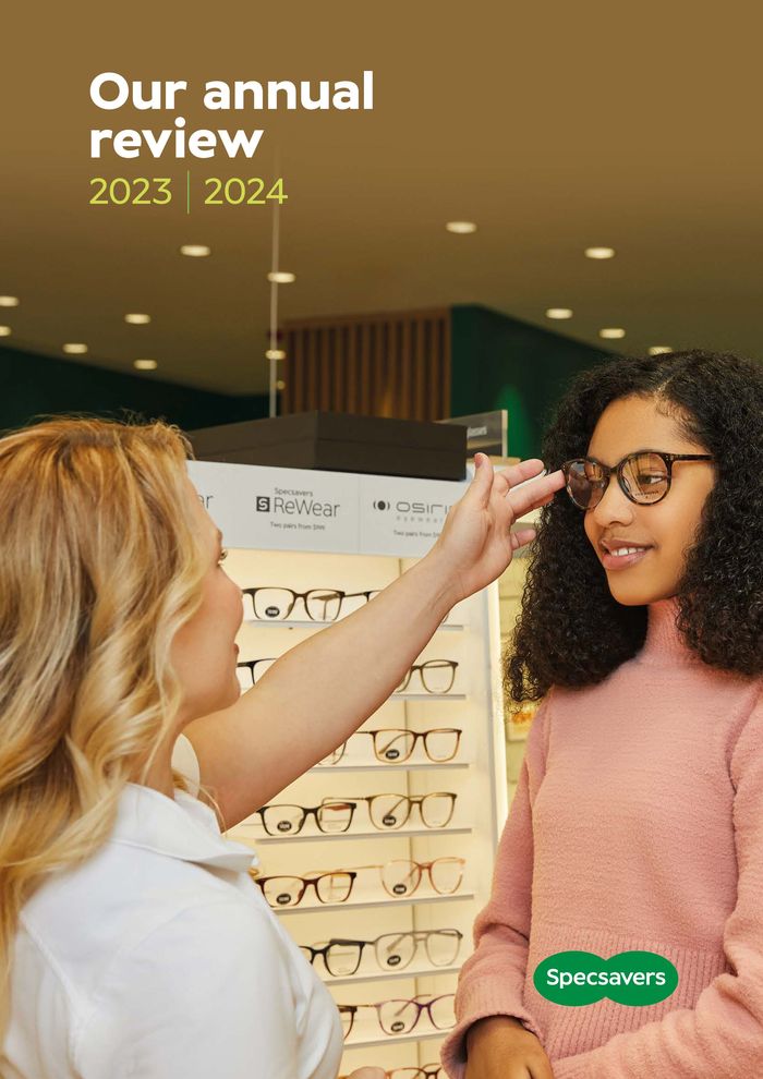 Specsavers catalogue in Bexhill | Annual Review 2024 | 12/08/2024 - 31/12/2024