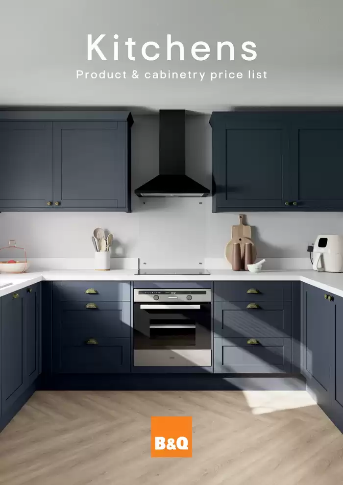 B&Q catalogue in Bury St Edmunds | Kitchens Product & Cabinetry Price List | 20/08/2024 - 31/12/2024