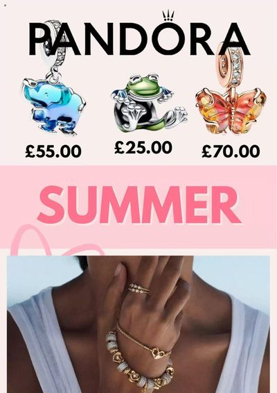 Clothes, Shoes & Accessories offers in Epping | Summer  in Pandora | 26/08/2024 - 22/09/2024