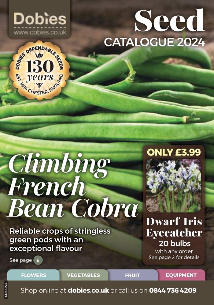 Dobbies Garden Centre catalogue in Carlisle | Seed Catalogue September 2024 | 01/09/2024 - 30/09/2024