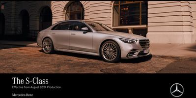 Mercedes-Benz catalogue in Salisbury | Mercedes Benz S-Class Saloon | 29/08/2024 - 29/08/2025