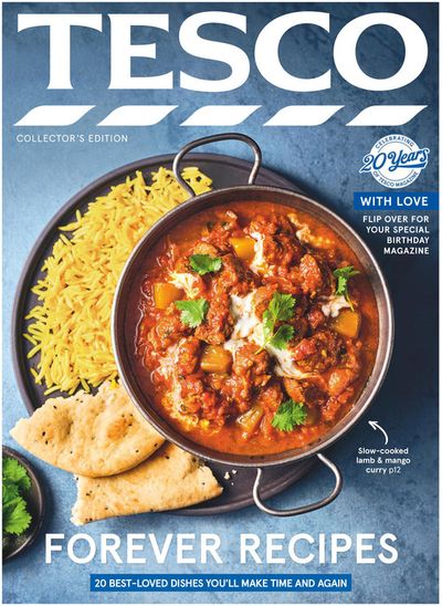 Supermarkets offers in Southsea | 20th Anniversary Recipe Supplement in Tesco | 29/08/2024 - 30/09/2024