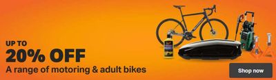 Cars, Motorcycles & Spares offers in Tower Hamlets | Sale  in Halfords | 03/09/2024 - 17/09/2024