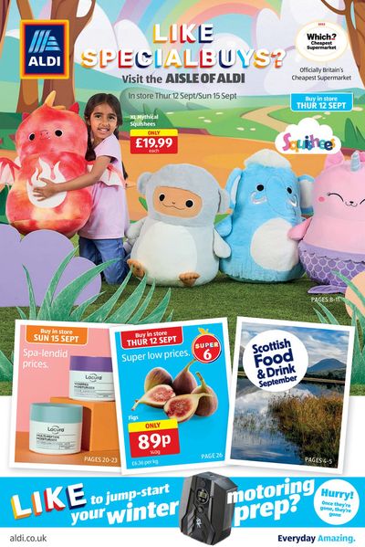 Aldi catalogue in Kirk Sandall | Aldi SpecialBuys Scotland | 07/09/2024 - 21/09/2024