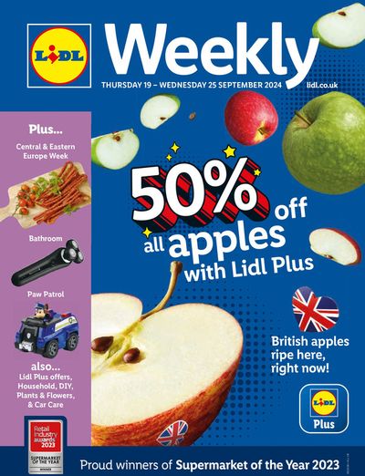 Lidl catalogue in Southwick | Current deals and offers | 19/09/2024 - 25/09/2024