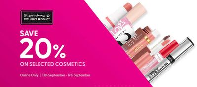 Pharmacy, Perfume & Beauty offers in Norton | Save 20%  in Superdrug | 13/09/2024 - 27/09/2024