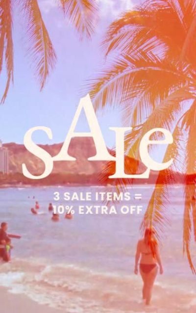 Clothes, Shoes & Accessories offers in Henfield | 3 Sale Items 10% Extra Off in Roxy | 13/09/2024 - 27/09/2024