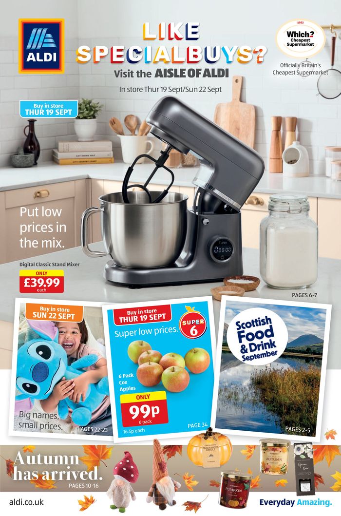 Aldi catalogue in Huddersfield | Aldi SpecialBuys Scotland | 14/09/2024 - 28/09/2024