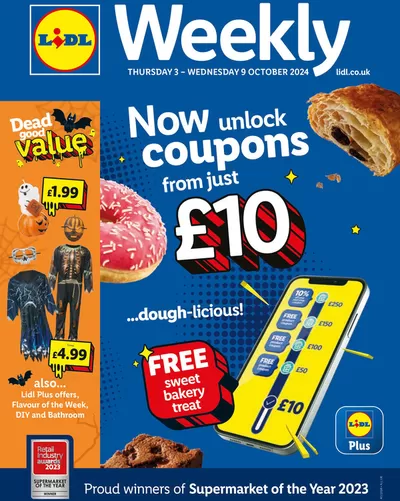 Supermarkets offers in Overcombe | Great discounts on selected products in Lidl | 03/10/2024 - 09/10/2024