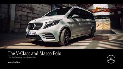 Mercedes-Benz catalogue in Guernsey | Mercedes Benz V-Class &amp_Marco Polo | 15/08/2023 - 15/08/2024