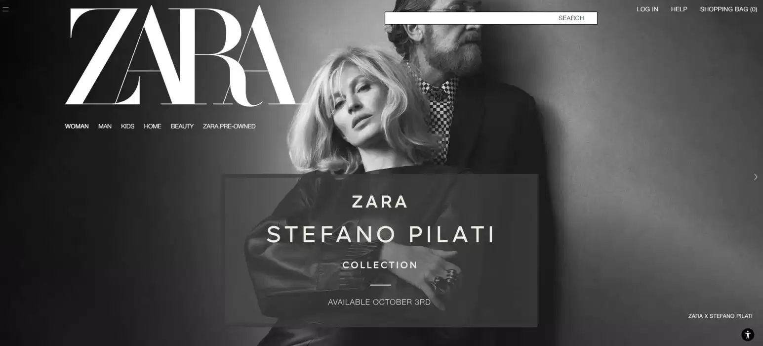 ZARA catalogue in London | Stefano Pilati Collection  | 03/10/2024 - 31/10/2024