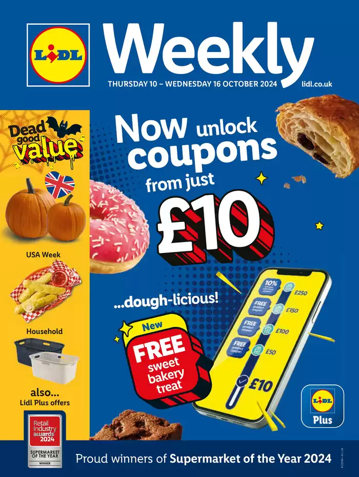 Lidl catalogue in Northolt | Offers for bargain hunters | 10/10/2024 - 16/10/2024