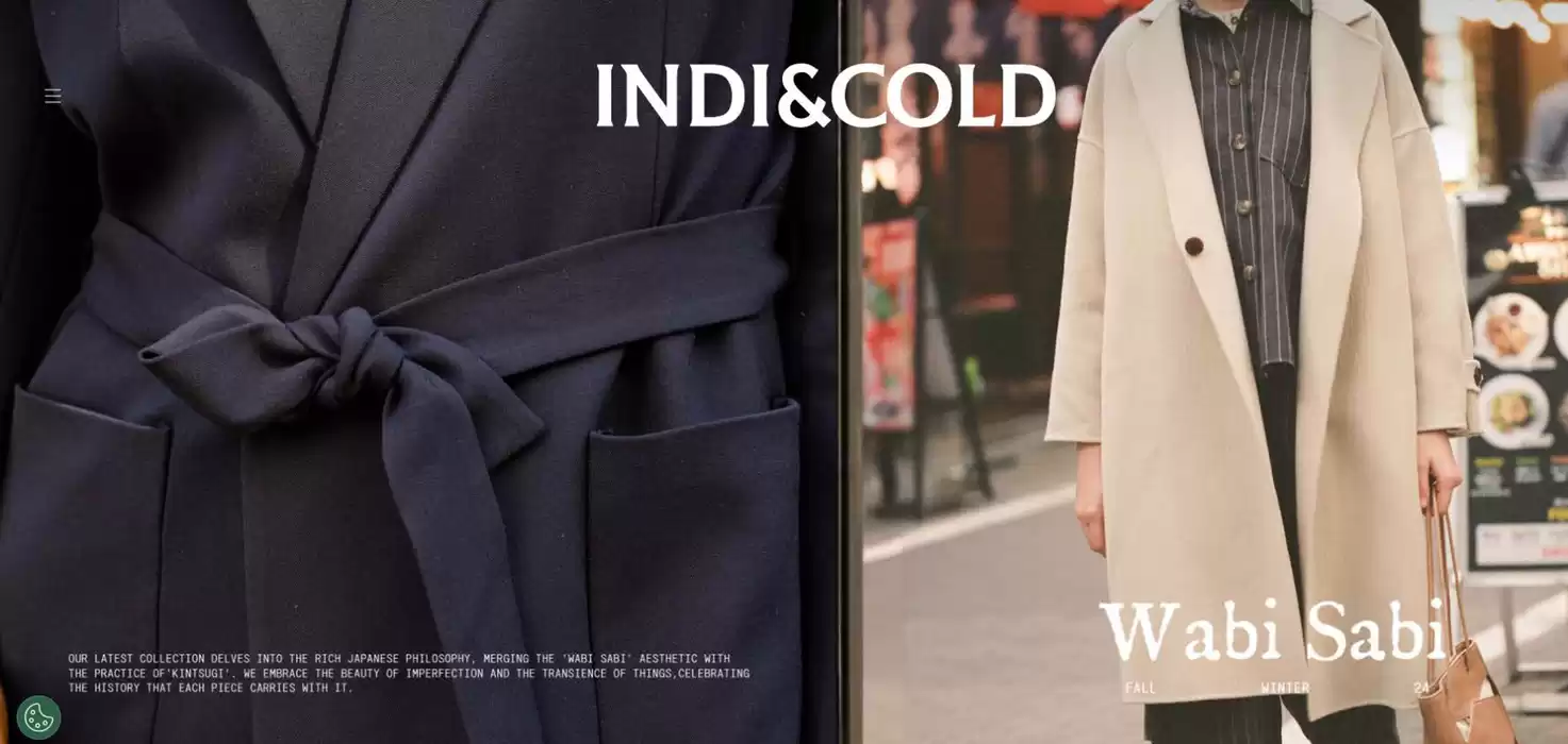 Indi & Cold catalogue | Fall/Winter 24  | 01/11/2024 - 28/02/2025