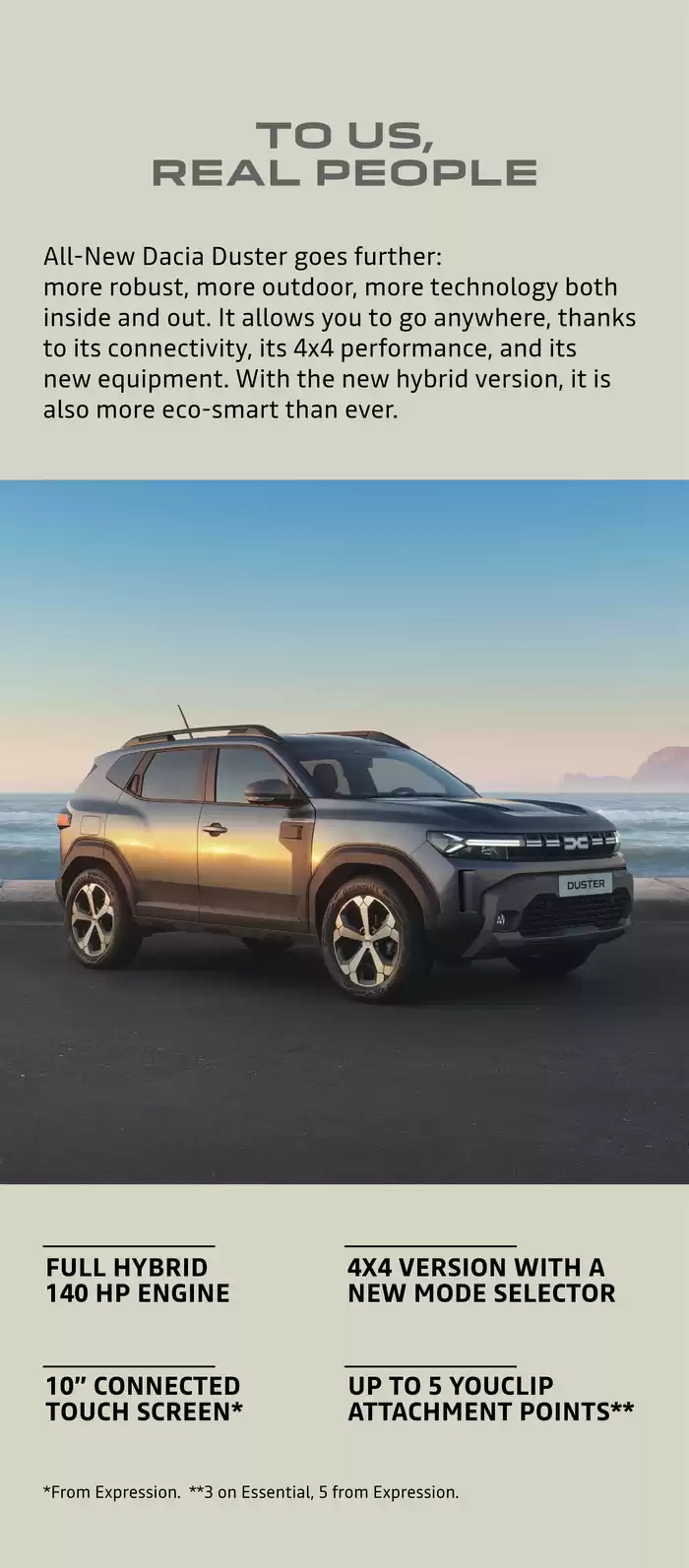 Dacia catalogue in Huddersfield | Dacia Duster | 08/10/2024 - 31/05/2025