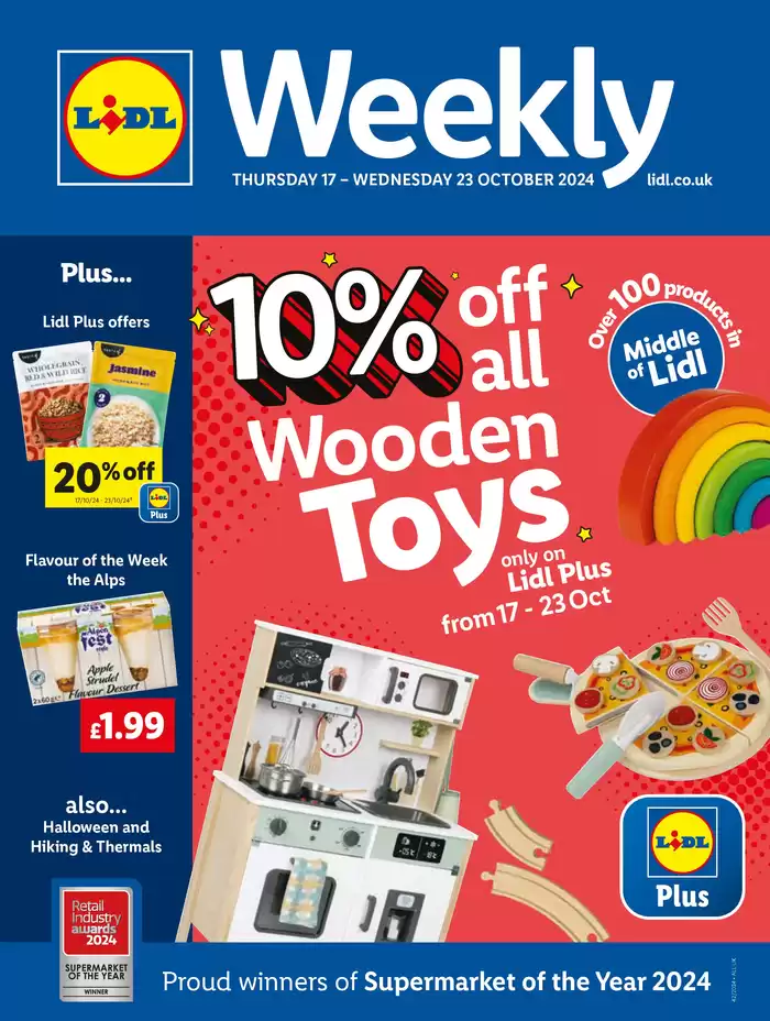 Lidl catalogue | Offers for bargain hunters | 17/10/2024 - 24/10/2024