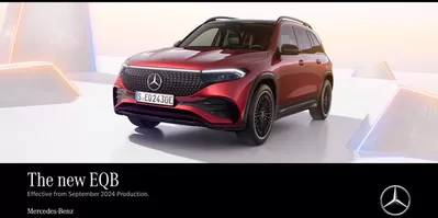 Mercedes-Benz catalogue in London | Mercedes Benz New EQB | 11/10/2024 - 11/10/2025