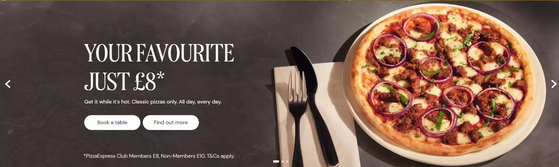 Pizza Express catalogue in Birmingham | Your Favourite Just £8 | 14/10/2024 - 28/10/2024