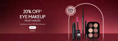 Pharmacy, Perfume & Beauty offers in Edinburgh | 20% Off  in MAC Cosmetics | 16/10/2024 - 30/10/2024