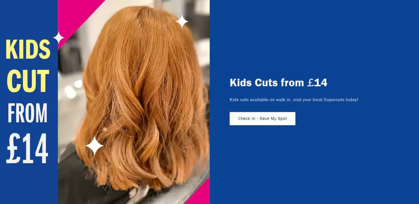 SuperCuts catalogue in Leeds | Kids Cut From £14 | 16/10/2024 - 30/10/2024