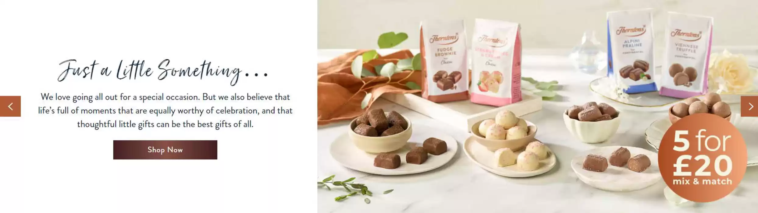 Thorntons catalogue in Royal Tunbridge Wells | 5 For £20 | 16/10/2024 - 30/10/2024