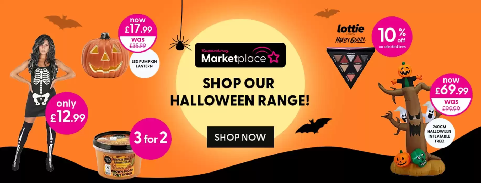 Superdrug catalogue in Brighton | Shop Our Halloween Range! | 17/10/2024 - 31/10/2024