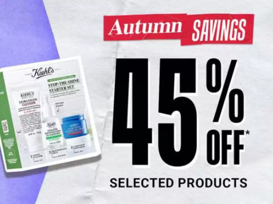 Kiehl's catalogue in St Albans | 45% Off | 17/10/2024 - 31/10/2024