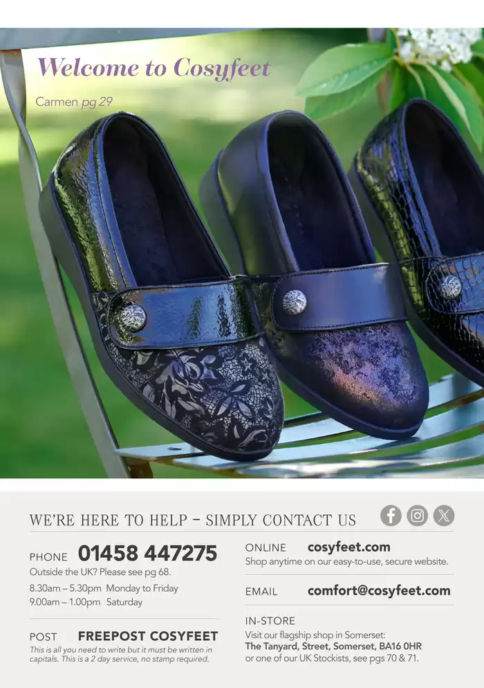 Cosyfeet catalogue in London | Autumn/Winter 2024 | 17/10/2024 - 31/03/2025