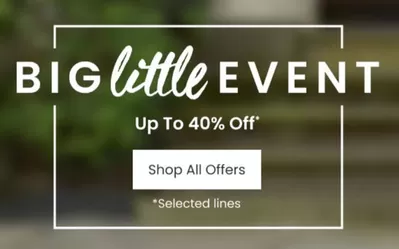 Toys & Babies offers in Epsom | Big Little Event  in Mamas & Papas | 18/10/2024 - 01/11/2024