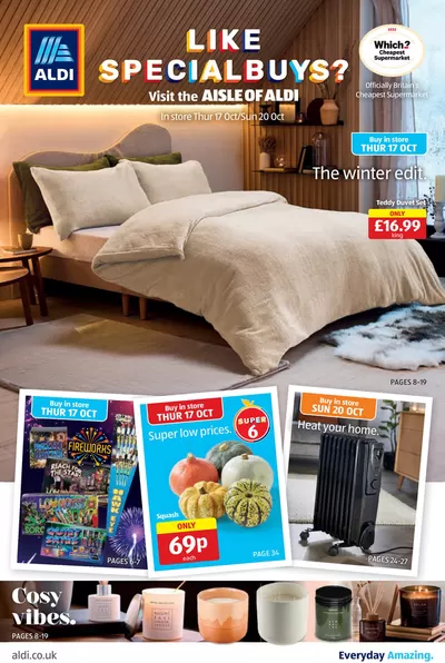 Aldi catalogue | Discover attractive offers | 19/10/2024 - 02/11/2024