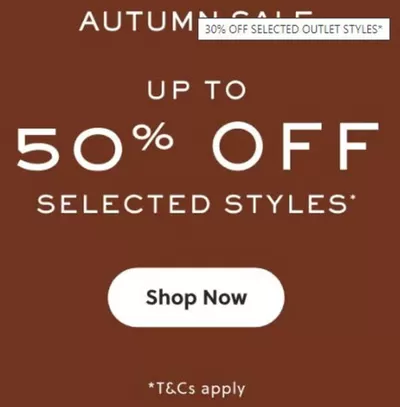 Clothes, Shoes & Accessories offers in Mansfield | Autumn Sale  in Fossil | 23/10/2024 - 06/11/2024