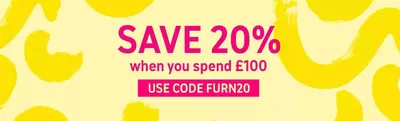 Home & Furniture offers in Ruislip | Save 20% Off in Habitat | 24/10/2024 - 07/11/2024