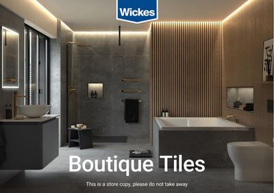 Wickes catalogue in Hamworthy | Wickes Boutique Tiles | 23/08/2023 - 31/05/2024