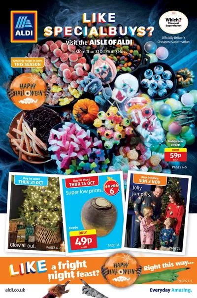 Aldi catalogue in Southampton | Aldi SpecialBuys UK | 26/10/2024 - 09/11/2024