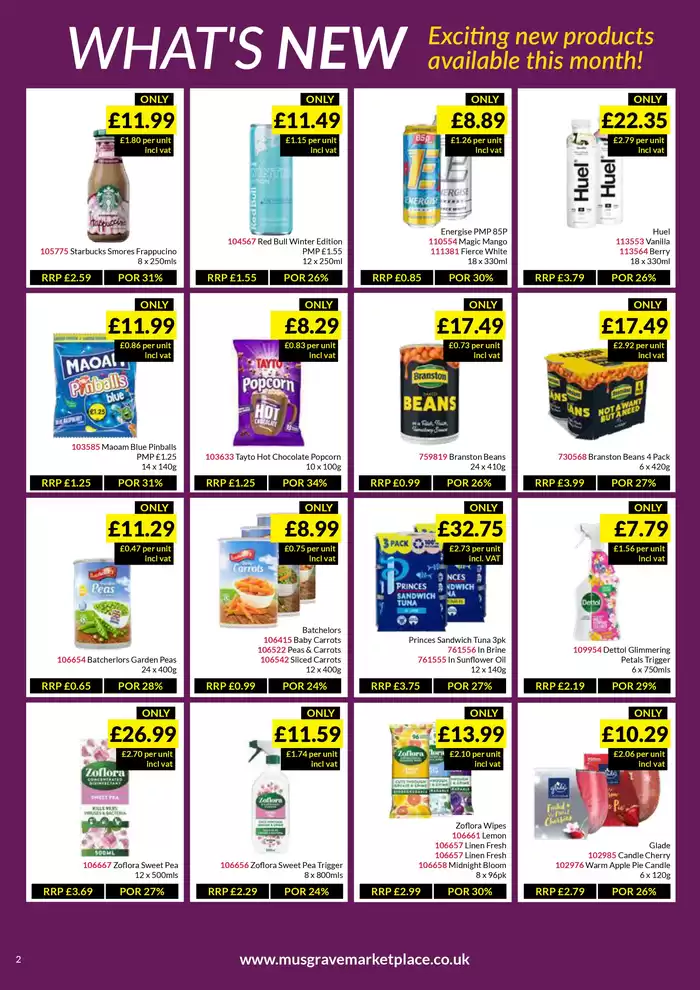 Musgrave MarketPlace catalogue | RETAIL DEALS | 29/10/2024 - 12/11/2024