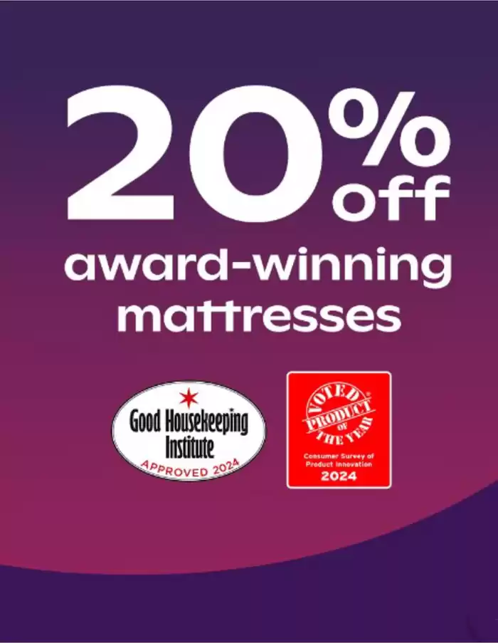 Bensons for Beds catalogue in Weston-Super-Mare | 20% Off  | 30/10/2024 - 13/11/2024