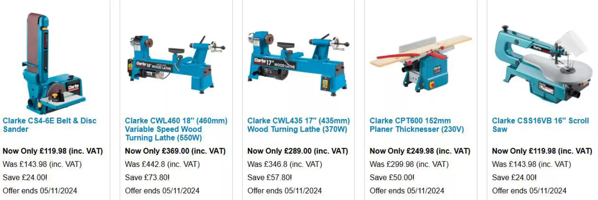 Machine Mart catalogue in Cardiff | Price Crash  | 30/10/2024 - 05/11/2024