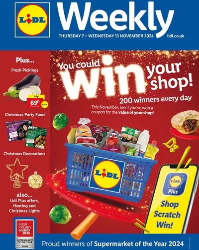 Lidl catalogue in Wrexham | Wide range of offers | 07/11/2024 - 13/11/2024