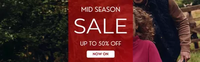 Department Stores offers in Street | Sale Up To 50% Off  in Beales | 01/11/2024 - 15/11/2024