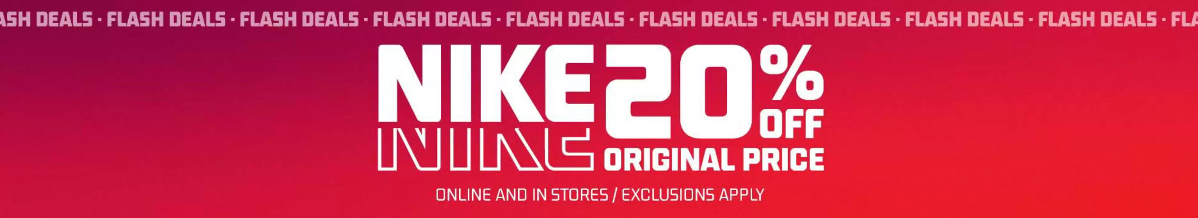 Foot Locker catalogue in Chatham | Nike 20% Off  | 01/11/2024 - 15/11/2024