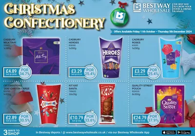 Bestway catalogue in Romford | Cracking Confectionery Deals | 05/11/2024 - 05/12/2024