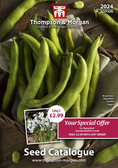 Garden & DIY offers in Lakenheath | Seed Catalogue in Thompson & Morgan | 05/11/2024 - 31/12/2024