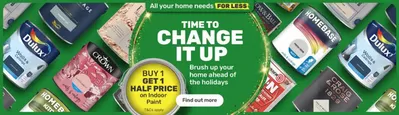 Garden & DIY offers in Crawley (Hampshire) | Time To Change It Up  in Homebase | 06/11/2024 - 20/11/2024