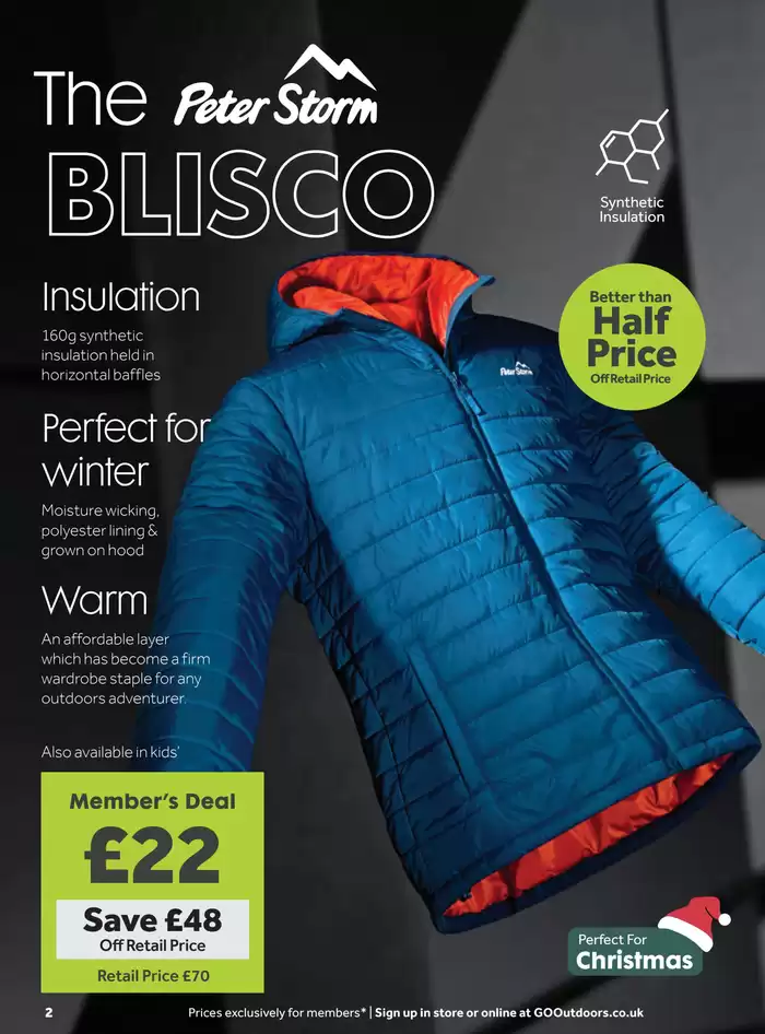 GO Outdoors catalogue in Stockton-on-Tees | Black Friday Mega Delas  | 19/11/2024 - 09/12/2024