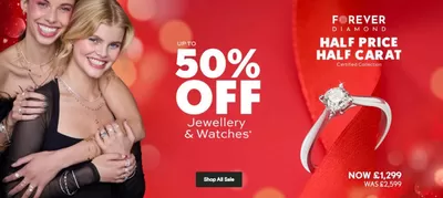 Clothes, Shoes & Accessories offers in Derry | Up To 50% Off in H. Samuel | 06/11/2024 - 20/11/2024