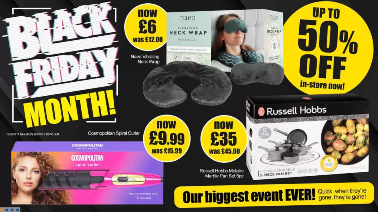 B&M Stores catalogue in Blackburn | Black Friday Month  | 06/11/2024 - 30/11/2024